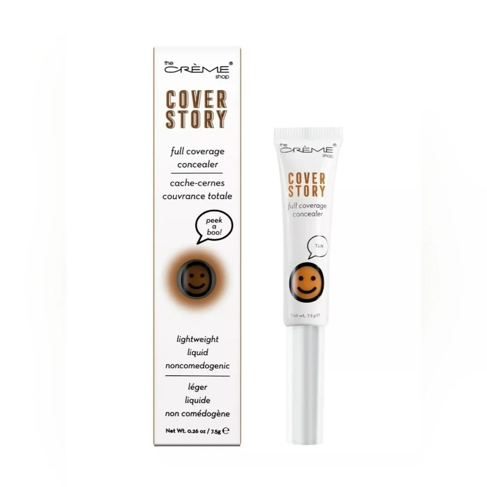 The Crème Shop Full Coverage Concealer Shade TAN NEWl